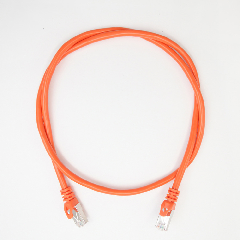 Cat6A FTP медный патч-корд Ethernet с одним экраном из ПВХ