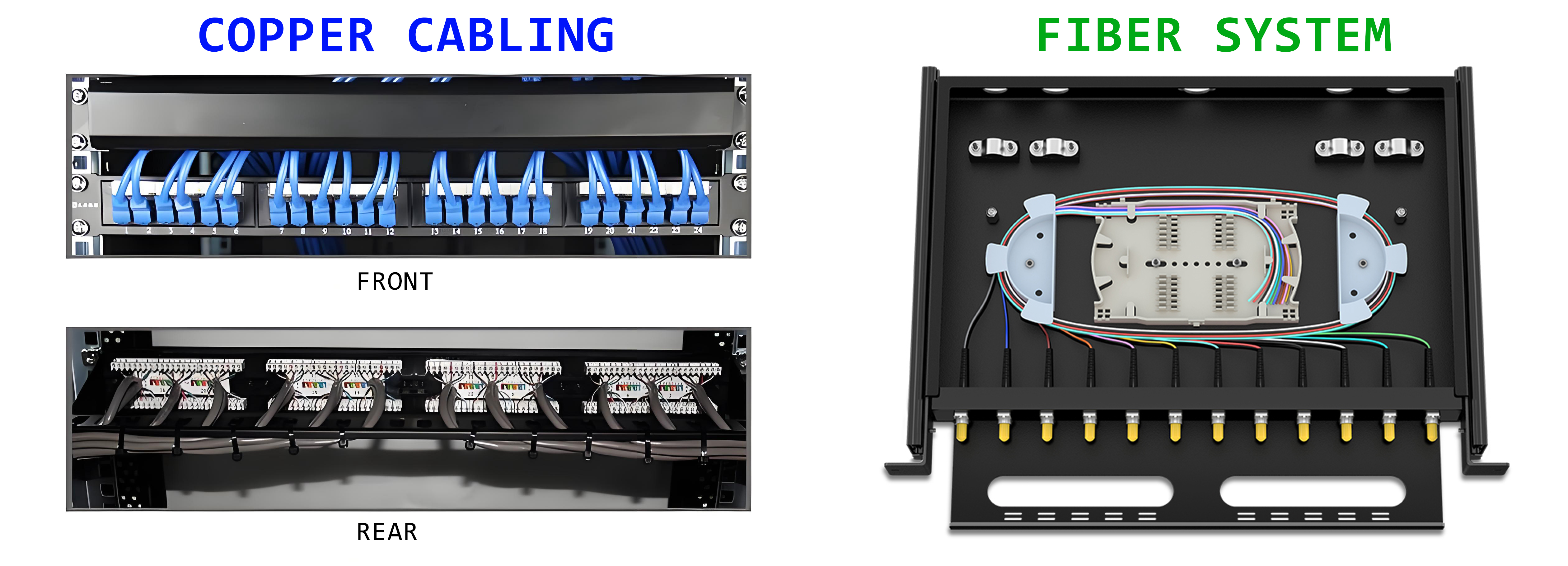 Каковы два типа патч-кабелей?