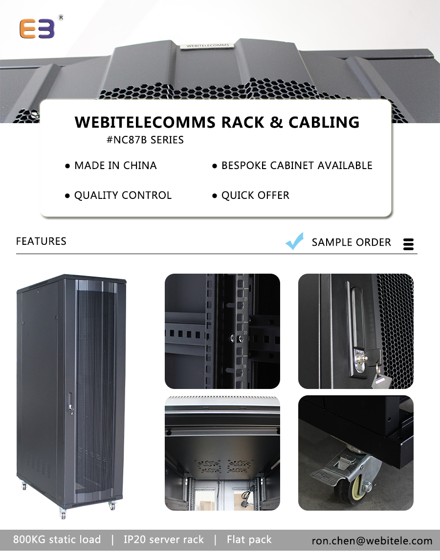 Дверная серверная стойка Arc Mesh 42U