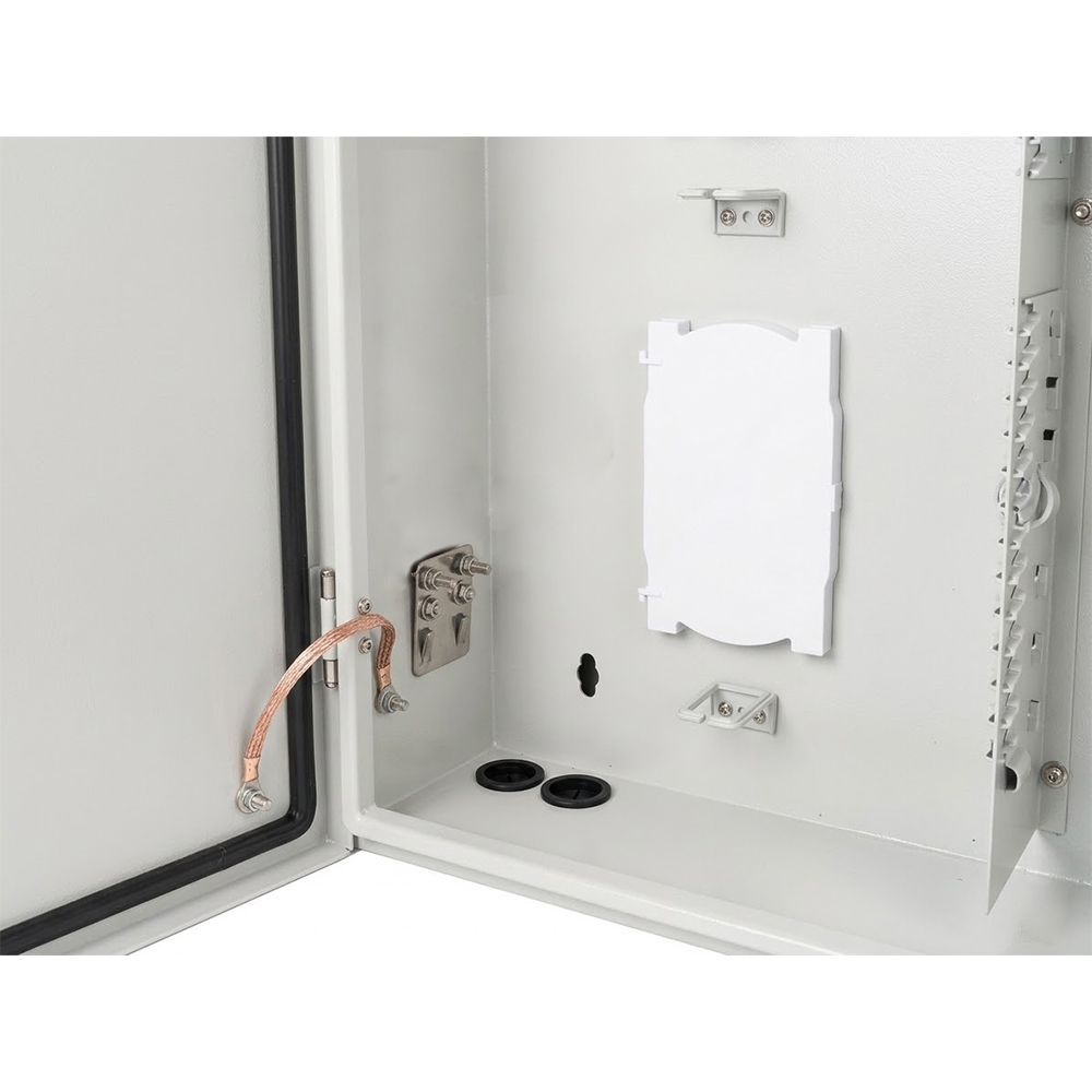 48-жильный настенный оптоволоконный распределительный шкаф | Внутренняя оптоволоконная патч-панель для FTTH и телекоммуникаций