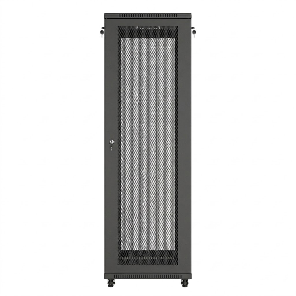 Отдельно стоящий серверный шкаф WEBIT Slimline 42U 600x800 | Тип двери с одной сеткой